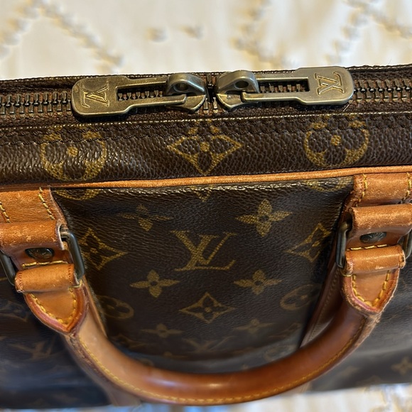 Authentic Louis Vuitton Monogram Briefcase Laptop Travel Bag Tote - Picture 7 of 16